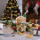 Weihnachtsglas mit Farbwechsel, 530 ml 6