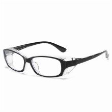 Photochrome Fahrradsonnenbrille mit UV-Schutz, schwarz/weiß