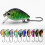 280 mm Mini-Wobbler, künstliche Hartköder, Crankbait, Spinner-Angelköder, Bassangelzubehör 6