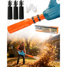 Accesorio soplador de hojas Cyclone2x, soplador de nieve y canaletas Venturi, flujo de aire 2X para hojas mojadas/nieve, para todas las estaciones,