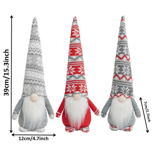 Peluche gris clair 40 cm 2