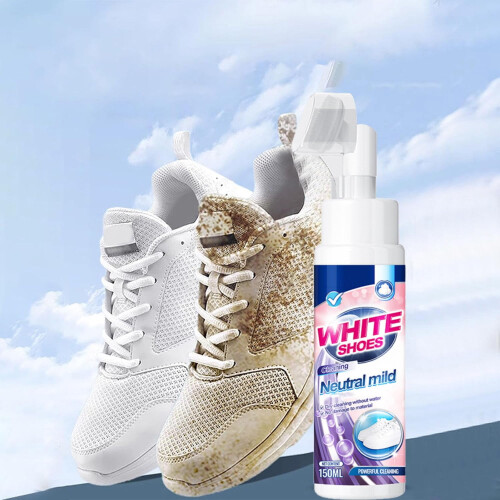 Αφρός καθαρισμού παπουτσιών Circulatik White, Καθαριστικό αφρού Circulatik χωρίς ξέβγαλμα — 1