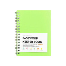 Libreta de contraseñas con pestañas alfabéticas, organizador de direcciones de Internet y contraseñas, 5,7" x 4,3", 1 unidad, compatible con la