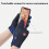Beheizbare Handschuhe mit 3 Heizstufen, wasserdicht und winddicht 7