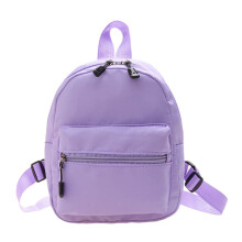 Female Travel Rucksacks Students School Backpack Women Solid Color Backpack Teenage Casual Nylon Knapsack for-Daily