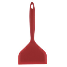 Spatola larga in silicone, pala antiaderente per fritture, spatola per pesce, pala per pancake resistente al calore, utensile largo per cucinare la