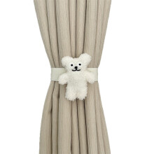 2Pcs Cute Animal Curtain Tie Backs, Decorative Holdbacks for Drapes, Mosquito Net & Nursery Room – Compatible with Standard Curtains