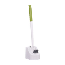 1/2 piezas de cepillo para inodoro doméstico sin esquinas muertas, sin perforaciones, para montaje en pared en el baño, juego de cepillo de