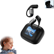 Vylaras AI-översättarhörlurar – Realtidsöversättning i två riktningar för 144 språk, trådlös Bluetooth, kompatibel med iOS och Android