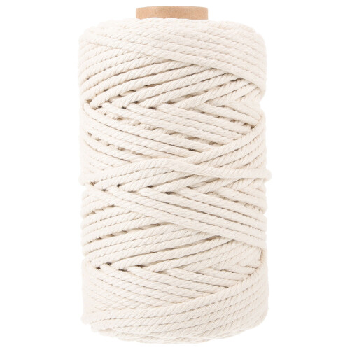 Rope Macramé Cadás Beige5mm100m