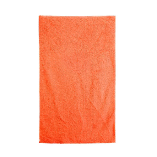 Plush Fleece Throw Blanket Orange 50x70cm 2