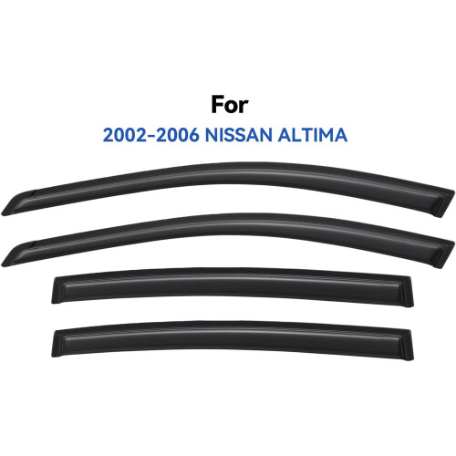 Προστατευτικά βροχής για Nissan Altima 2002-2006, Εκτροπείς ανέμου εξωτερικού καναλιού 1