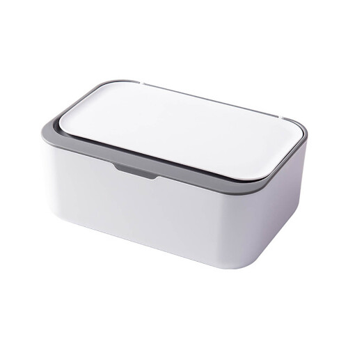 Perfect Pull Wipes Dispenser -Gray, 1 Count (Pack of 1)