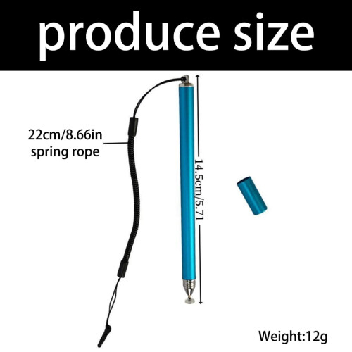 Styluses Pen With AntiLoss Lanyard High Sensitivity For Tablets Phones Control 1