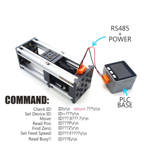 Für M5Stack 6060-PUSH Linear Motion Control Module. Integrierter Mega328. Robustes Design für Roboter-Automatisierungsprojekte. 1