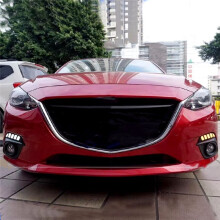 LED Daytime Running Lights for  3 2014-2016 White DRL Fog Lamp Amber Turn Signal Lights Accessories