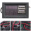 8X Red Led Digital Display Voltmeter  Voltage Meter Volt Tester Panel for  12V Cars Motorcycles 5