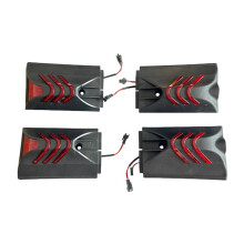 Feu Latéral avec Couvercle pour Panneau Inférieur de Scooter Électrique G3 Pro, Accessoires de Feu Avant et Arrière