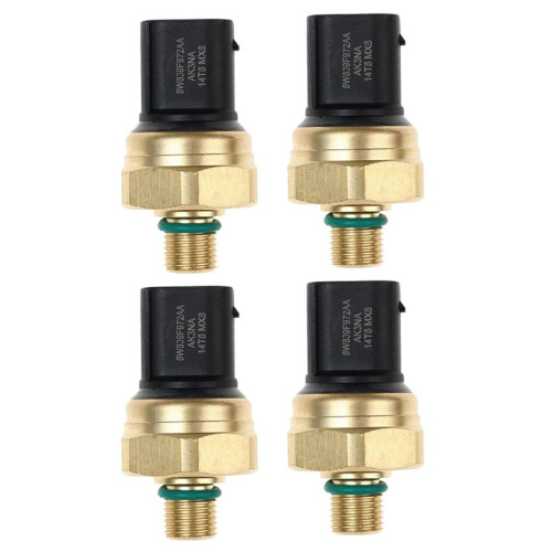 4X 8W839F972AA Oliedruksensor Brandstofdruksensor Brandstofraildruksensor voor  8W83-9F972-AA