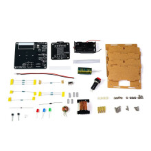 DC3V DIY Coil Boost Module Kit High-Voltage Electromagnetic Transmitter Converter for Welding Practice