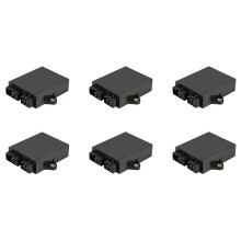 6X 4Rf-82305-00 Motocykl Cdi Box Jednostka SterująCa ZapłOnem dla Virago 250 Xv250 V-Star 250Cc 1995-2007 Czarny