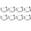 8X for  307 308 408 3008  C4L Back Wheel Speed Sensor Front & Rear ABS Speed Sensor ABS Sensor 9811802580 1