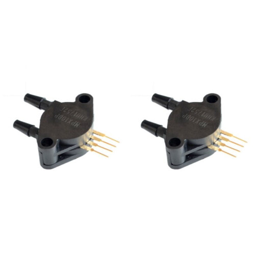 2X Pressure Sensor MPX10DP ZIP-4 Electronic Component