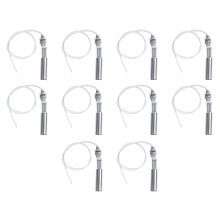 10X Edelstahl Zerbrechen Wasserspiegel Sensor Horizontaler Schwimmerschalter