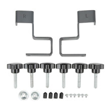 Steel Drawer Front Mounting Clamp, Right Angle, 1Pack