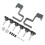 Steel Drawer Front Mounting Clamp, Right Angle, 1Pack 2