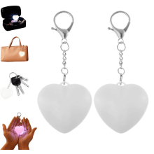 Bolsa Carteira Love, Bolsa Tote Leve em Formato de Coração, Recarregável (2 unidades)