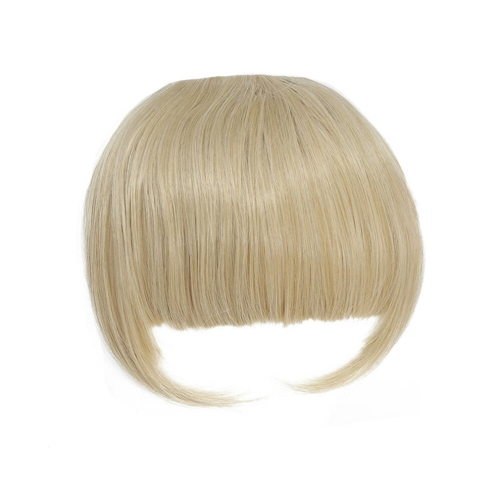 Unisex Clip In Bangs Fringe With Temples Hairpieces For Women Bangs In Synthetic Hair Extensions