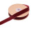 Weinrotes Samtband mit Kordel, 2 cm x 10 m 1