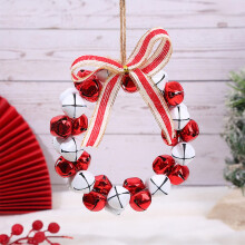 Weihnachtsglöckchen-Bastelset für Kinder aus metallischem Chenille