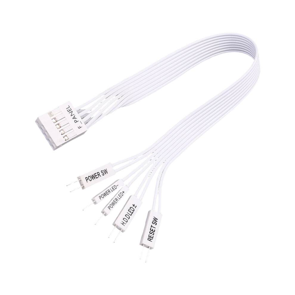 Motherboard External Power Switcher F Panel Header Restarting Button Extension Power Cable For Pc Case Chassis 9313598080240