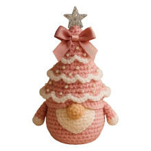 6" DIY Häkel-Weihnachtsbaum-Set für Anfänger