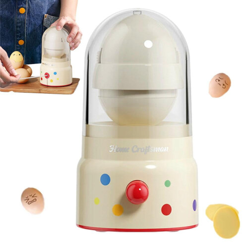 Egg Yolk Mixer Manual Puller, Eggs Spinner Quick Homogenizer, Egg Shaker, Silicone Whisk with Drawstring, Eggs Cookin Shaker 2