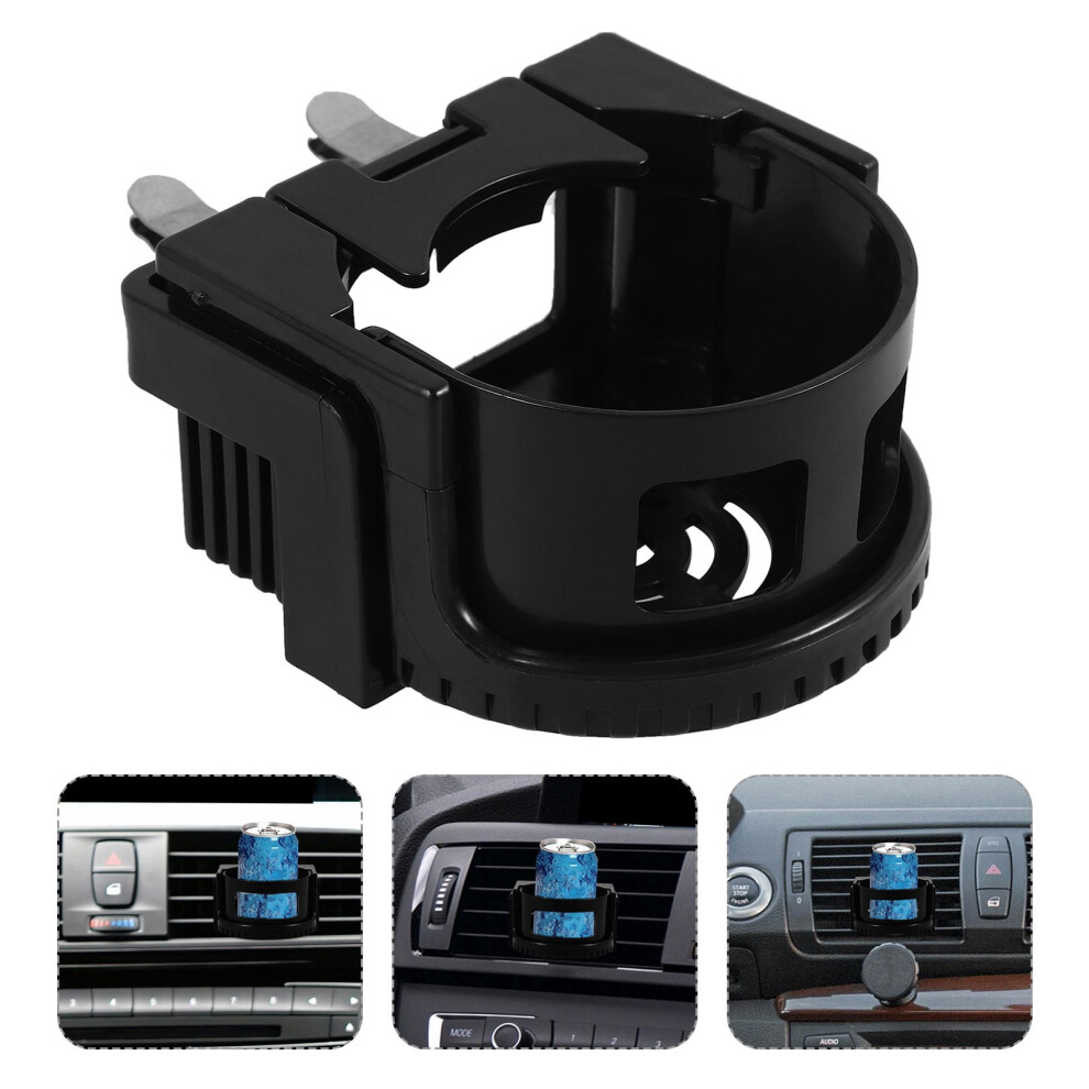 Cup Holder Car Drivers And Plastic Sleek 1Set Back To School Black 9313598082312