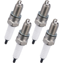 4929 Spark Plugs Compatible with Honda, Kawasaki, Yamaha, Suzuki – Universal Motorcycle Replacement for DPR8EA-9 (Set of 4)