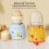 Egg Yolk Mixer Manual Puller, Eggs Spinner Quick Homogenizer, Egg Shaker, Silicone Whisk with Drawstring, Eggs Cookin Shaker 8