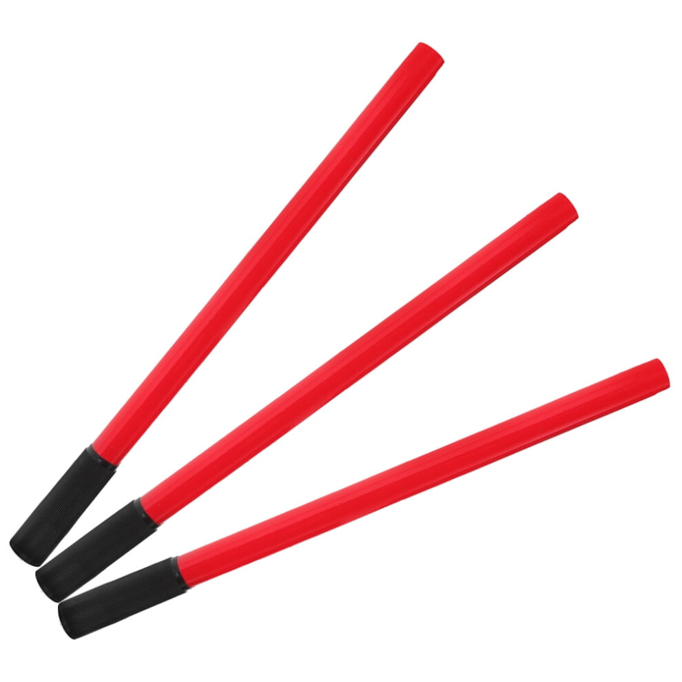 3Pcs Hydraulic Jack Handle Replacement Extendable Rod For 3 Ton Automotive Floor Jack Red 9313598082442