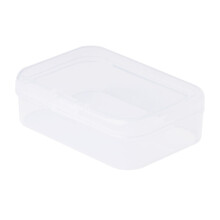 Rectangular Storage Box Transparent Plastic Rectangle Multipurpose Display for Case for Fishing Hook Fish Lure