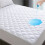 Protège-matelas imperméable pour matelas double avec poches profondes 1