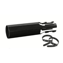 Blower Booster Nozzle Extension Attachment, 2X Airflow Power Booster for Leaf Blower, Snap-On High Speed Blower Nozzle for Yard Garage Driveway