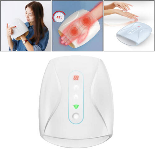 Ledningsfri elektrisk håndmassager med kompression, 6 niveauer trykpunktsterapi 2