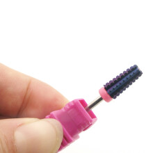 5 in 1 Carbide Nail Drill Bits with Cut 2-Way Drills Tapered Bit Milling Cutter for Manicure Nails Accessories
