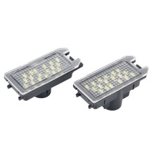 2x White LED License Plate Light For Jeep Grand Cherokee 2014-2020