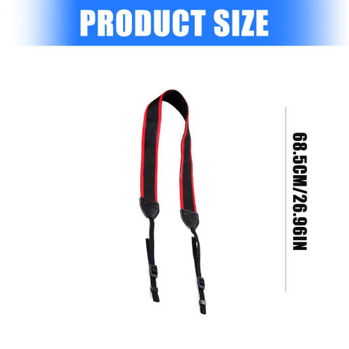 Reinforced Camera Straps Embroidery Pattern Quick Release Buckles for 5D DSLR Cameras 2