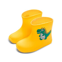 Toddler Rain Boots for Girls, Waterproof & Lightweight Outdoor Play Shoes, Compatible with Puddle Jumping, Size 3-4 Years