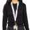 Lanière élastique en coton pour porte-badge (1 pièce) 7